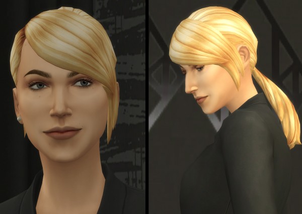 Mod The Sims: Daniela Hair by Monster without name for Sims 4