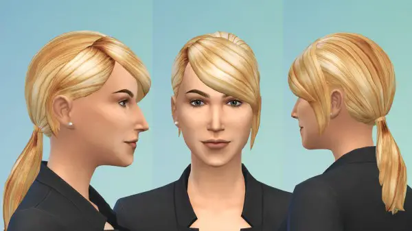Mod The Sims: Daniela Hair by Monster without name for Sims 4