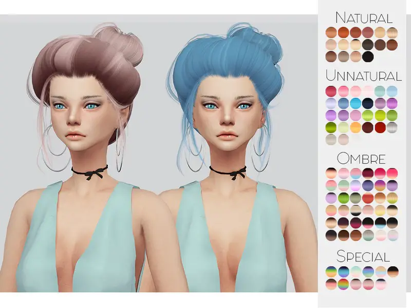 Sims 4 Hairs ~ The Sims Resource: LeahLillith`s Dandelion hair ...