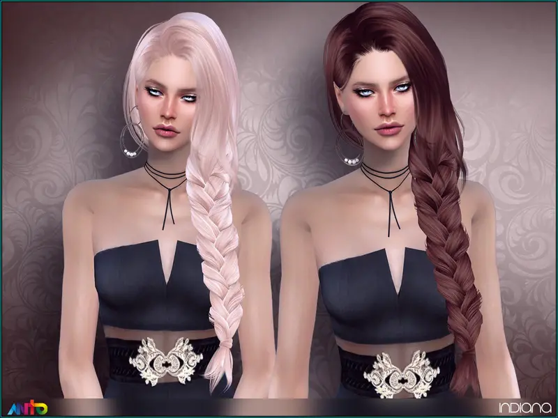 Sims 4 Anto Hair Ponytail