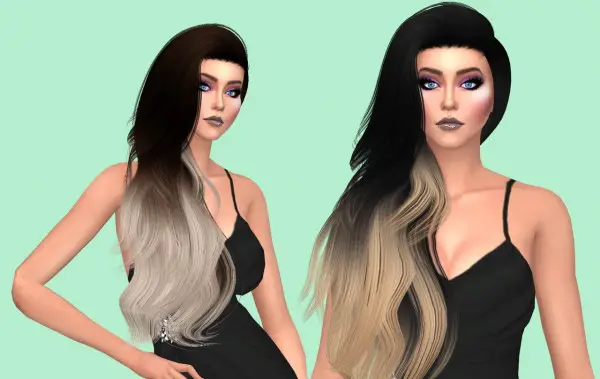 Sims Fun Stuff: Ade Darma’s Katerina hair retextured for Sims 4