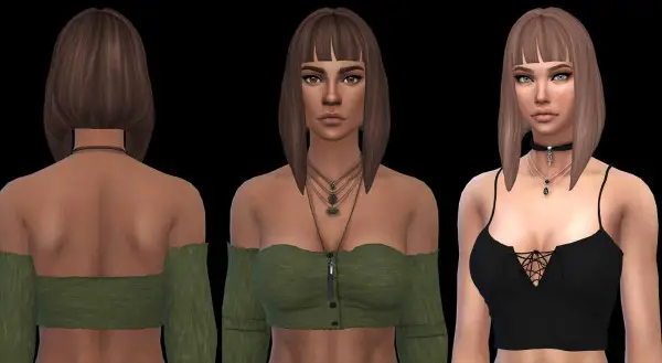 Leo 4 Sims: Venus hair retextured for Sims 4