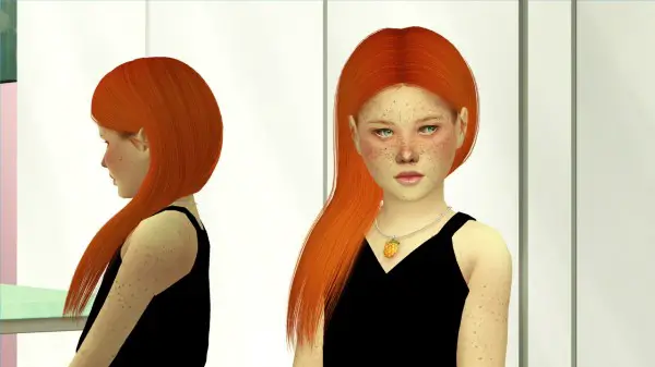 Coupure Electrique: AdeDarma`s Mila hair rextured for kids and toddlers for Sims 4