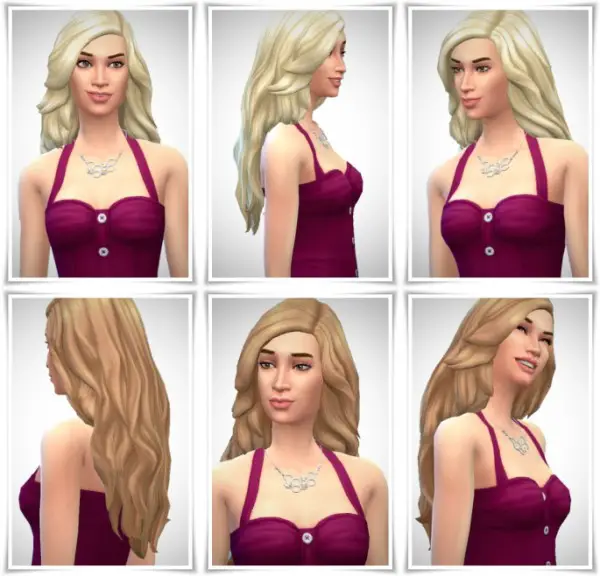 Birksches sims blog: Soft Waves Reward Hair for Sims 4