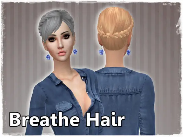 Mikerashi: Breathe Hair for Sims 4