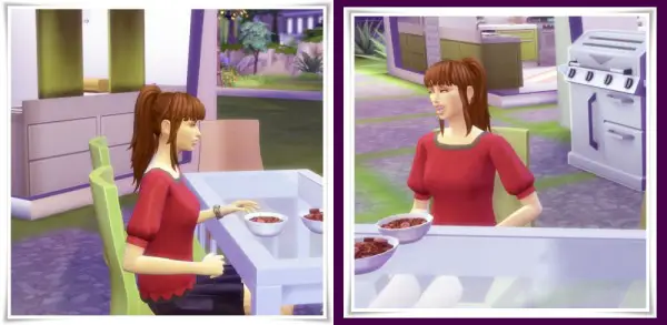 Birksches sims blog: Lina’s Ponytail and Bangs hair for Sims 4
