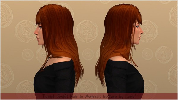 Mertiuza: Tsminh`s Swift hair retextured for Sims 4