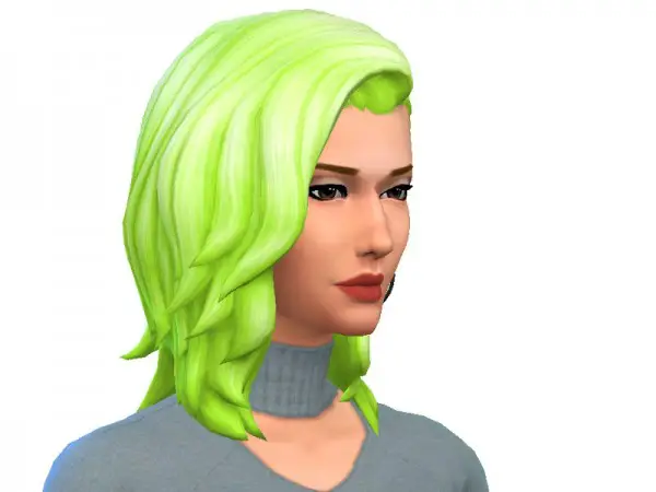 The Sims Resource: Movie Hangout hair recolored by HeyItsGarret for Sims 4
