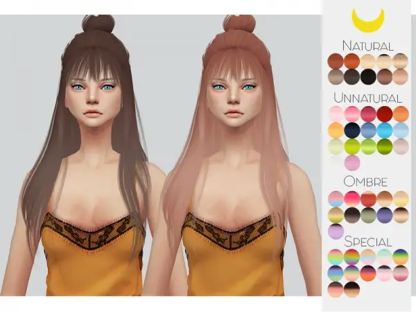 The Sims Resource: Leahlillith`s Dusty Cloud hair retextured for Sims 4