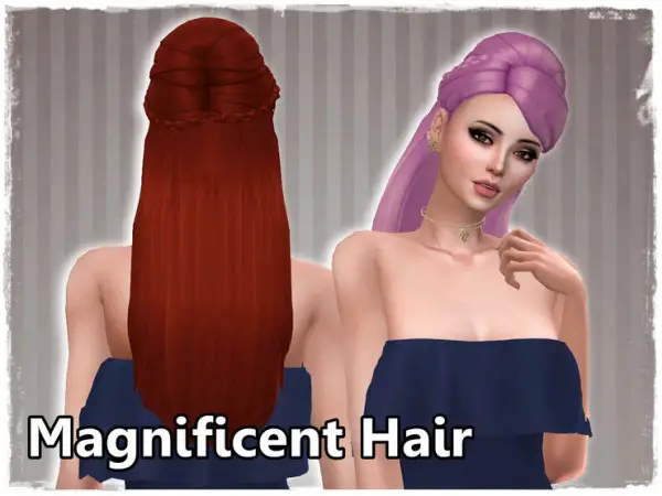 Mikerashi: Magnificent Hair for Sims 4