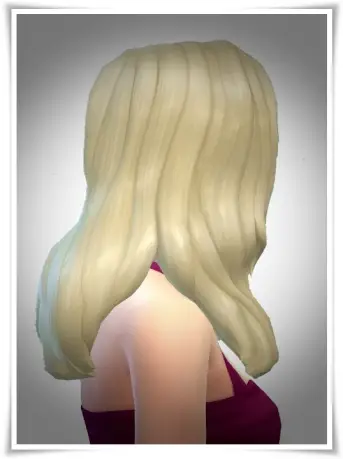 Birksches sims blog: Royal Classic Hair 2 Versions for Sims 4