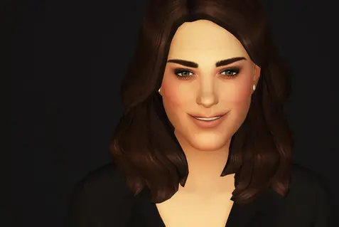 Rusty Nail: Kate hair for Sims 4