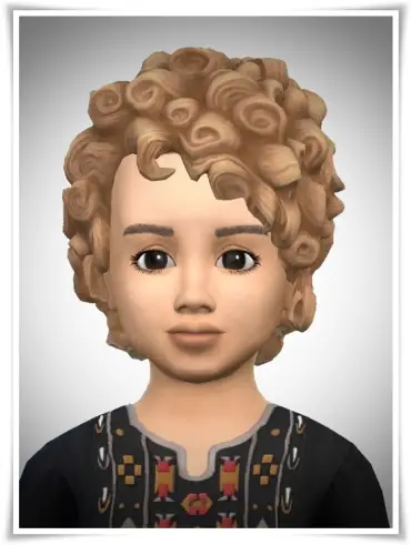 Birksches sims blog: Babys Curl Head for Sims 4