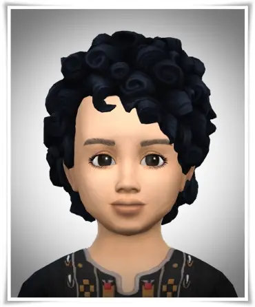 Birksches sims blog: Babys Curl Head for Sims 4