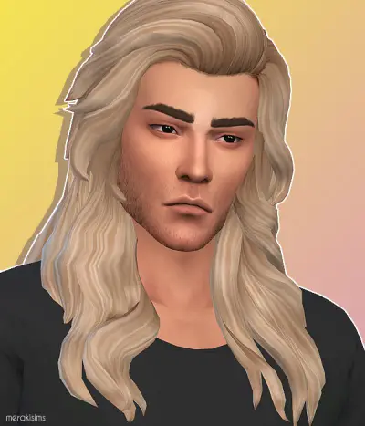 Merakisims: Kayn hair for Sims 4