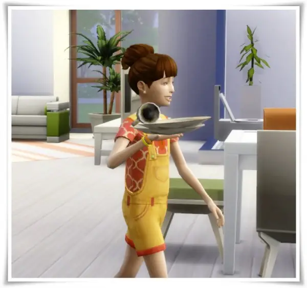 Birksches sims blog: No Daisy Hair Girls for Sims 4