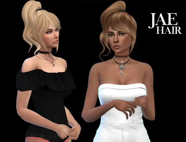 Leo 4 Sims: Jae hair for Sims 4