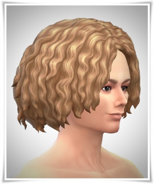 Birksches sims blog: Contest Wave Hair for Sims 4