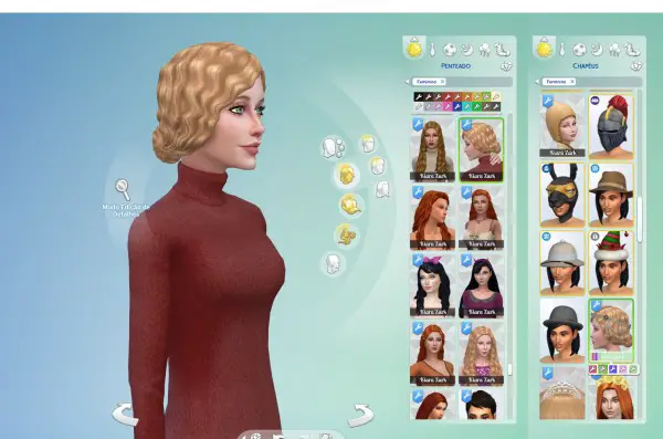 Mystufforigin: Flapper Fabulous hair for Sims 4