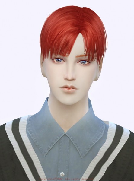 Twinklestar: Hair 05 retextured for Sims 4