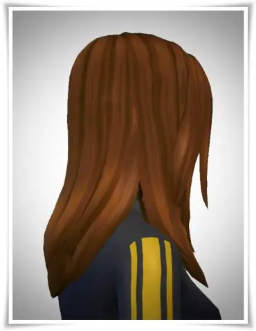 Birksches sims blog: Bandless Mathilda Hair for Sims 4