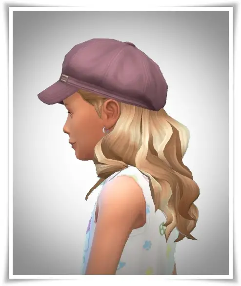 Birksches sims blog: Girls Braided Forehead Hair for Sims 4