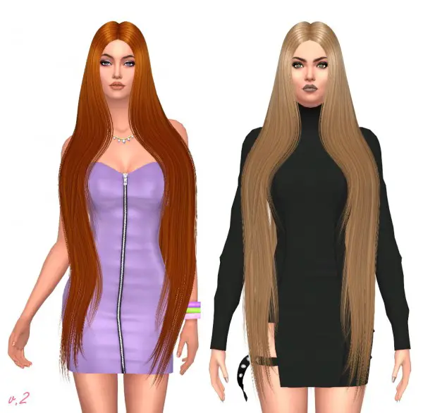 Sims Fun Stuff: LeahLillith`s No Fraud hair retextured for Sims 4