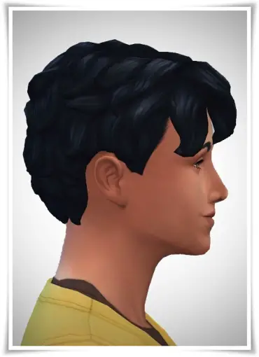 Birksches sims blog: My First Curls hair for Sims 4