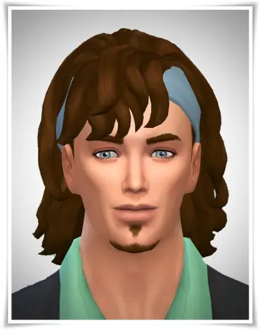 Birksches sims blog: Tennis Hair Male for Sims 4