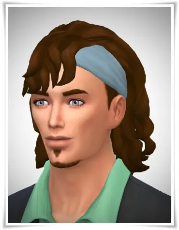 Birksches sims blog: Tennis Hair Male for Sims 4