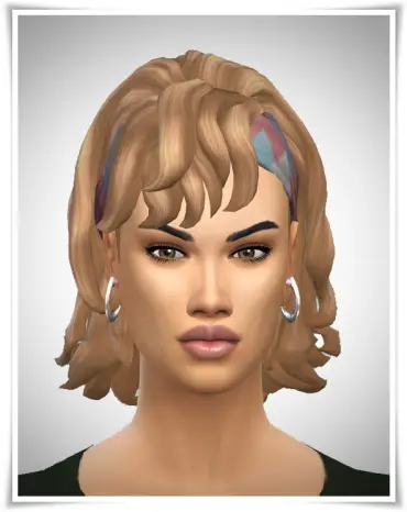 Birksches sims blog: Tennis Hair for her for Sims 4
