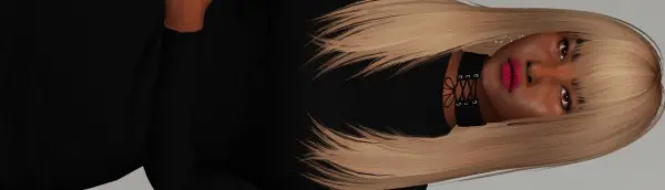 Coupure Electrique: Kewai`s Cecile hair retextured for Sims 4