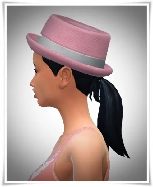 Birksches sims blog: LadyFu Ponytail hair for Sims 4