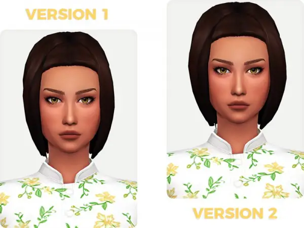 The Sims Resource: Tres Hair by Nords for Sims 4