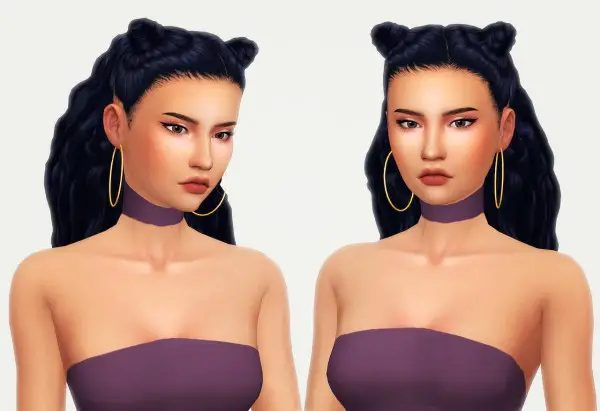Kot Cat: Nea hair for Sims 4