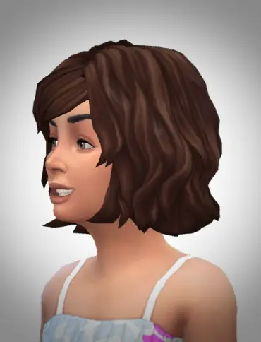 Birksches sims blog: Rosie Hair Kids for Sims 4