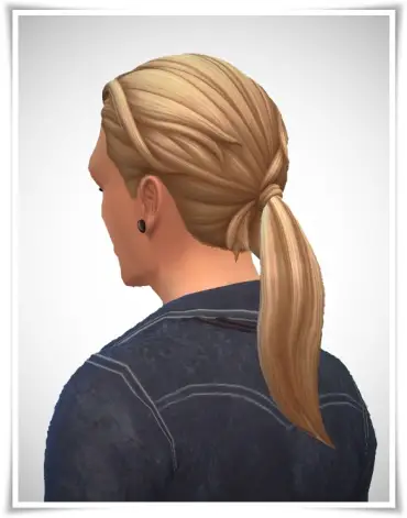 Birksches sims blog: FuSion Ponytail hair for Sims 4
