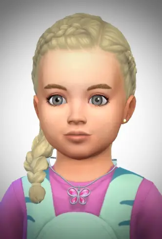 Birksches sims blog: Tiny Josie Braids for Sims 4