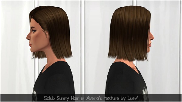 Mertiuza: Sclub`s Sunny hair retextured for Sims 4