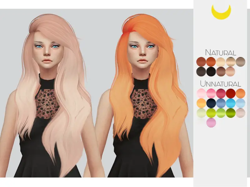 Sims 4 Hairs ~ The Sims Resource: Stealthic`s Sanctuary hair retextured ...