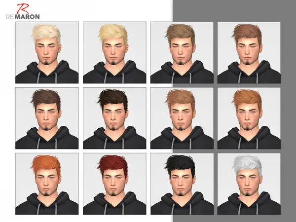 The Sims Resource: Wavves Hair Retextured by Remaron for Sims 4