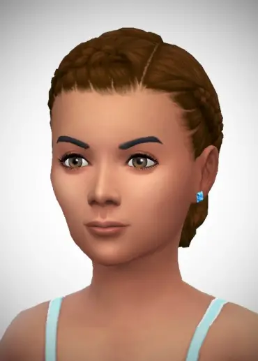Birksches sims blog: Little Josies Braids for Sims 4