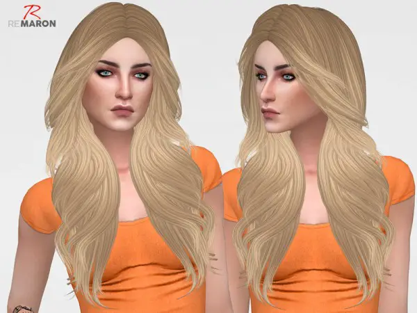 The Sims Resource: Anto`s Honey hair retextured by Remaron for Sims 4
