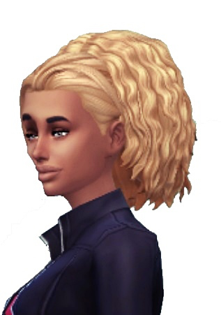Birksches sims blog: Tamed Curls hair retextured for Sims 4