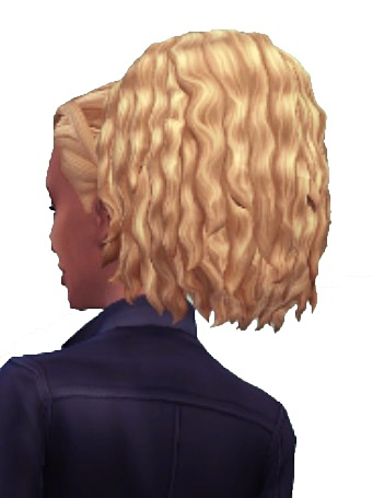 Birksches sims blog: Tamed Curls hair retextured for Sims 4