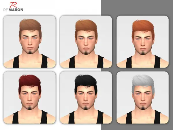 The Sims Resource: Like Lust Hair Retextured by remaron for Sims 4