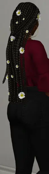 Coupure Electrique: Daisy hair for Sims 4