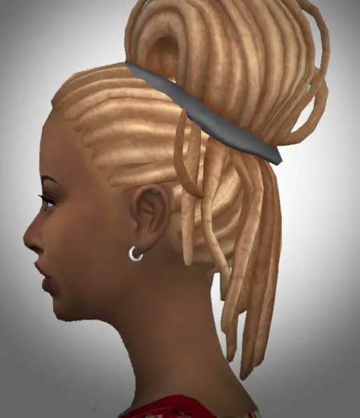 Birksches sims blog: Great Dread Knot hair for Sims 4