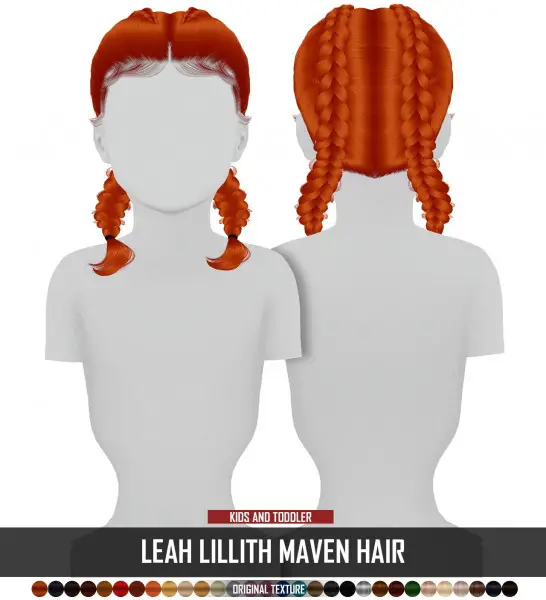 Coupure Electrique: LeahLillith`s Maven Hair for Sims 4