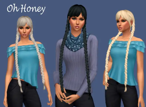 Sims Fun Stuff: Sims Mandy Hair Dump for Sims 4